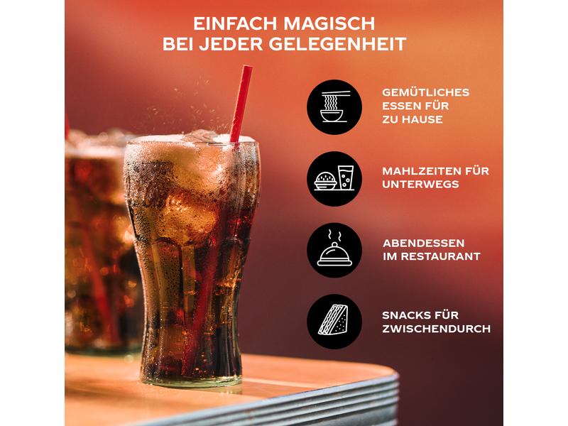 Coca Cola Soft-Drinks Original Taste 6 x 0.5 l Prickelndes Erfrischungsgetränk mit Koffein