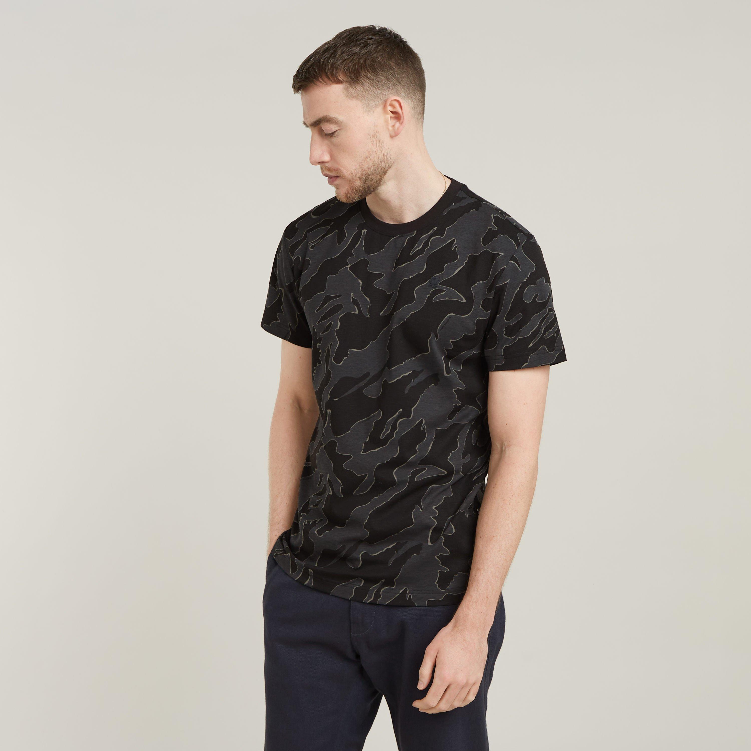 G Star Camo Crewneck T-Shirt