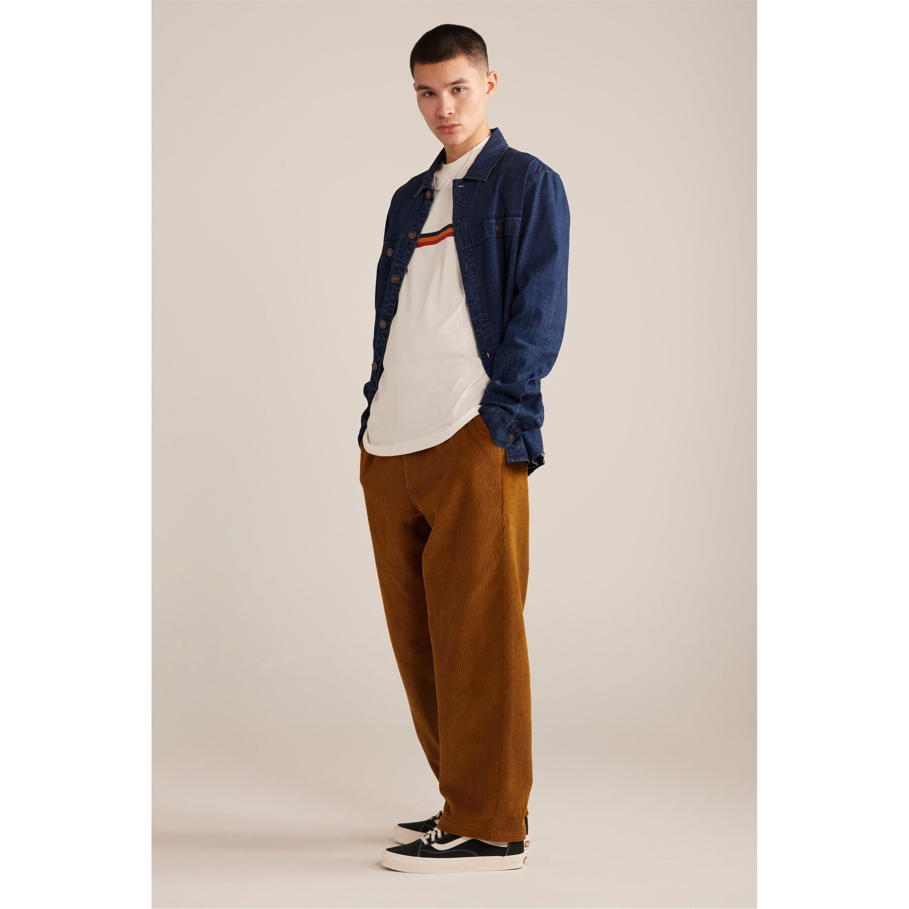 Farah Greenport Corduroy Trousers Mens