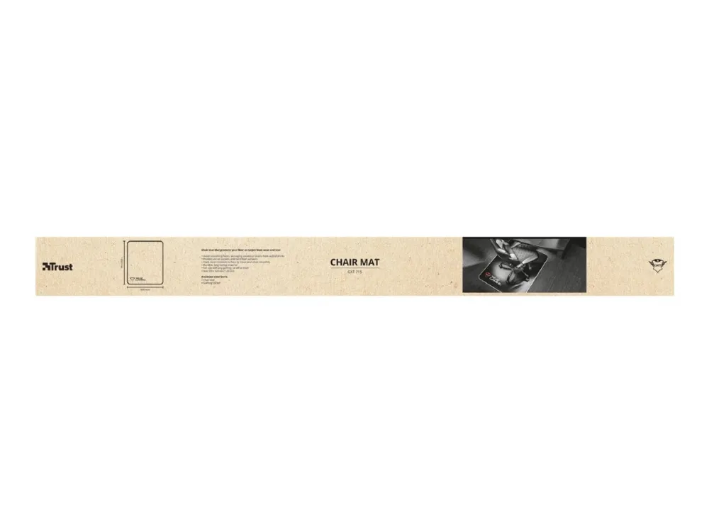 Trust Gaming GXT 715 - Stolemåtte - rektangulær - 99 x 120 cm