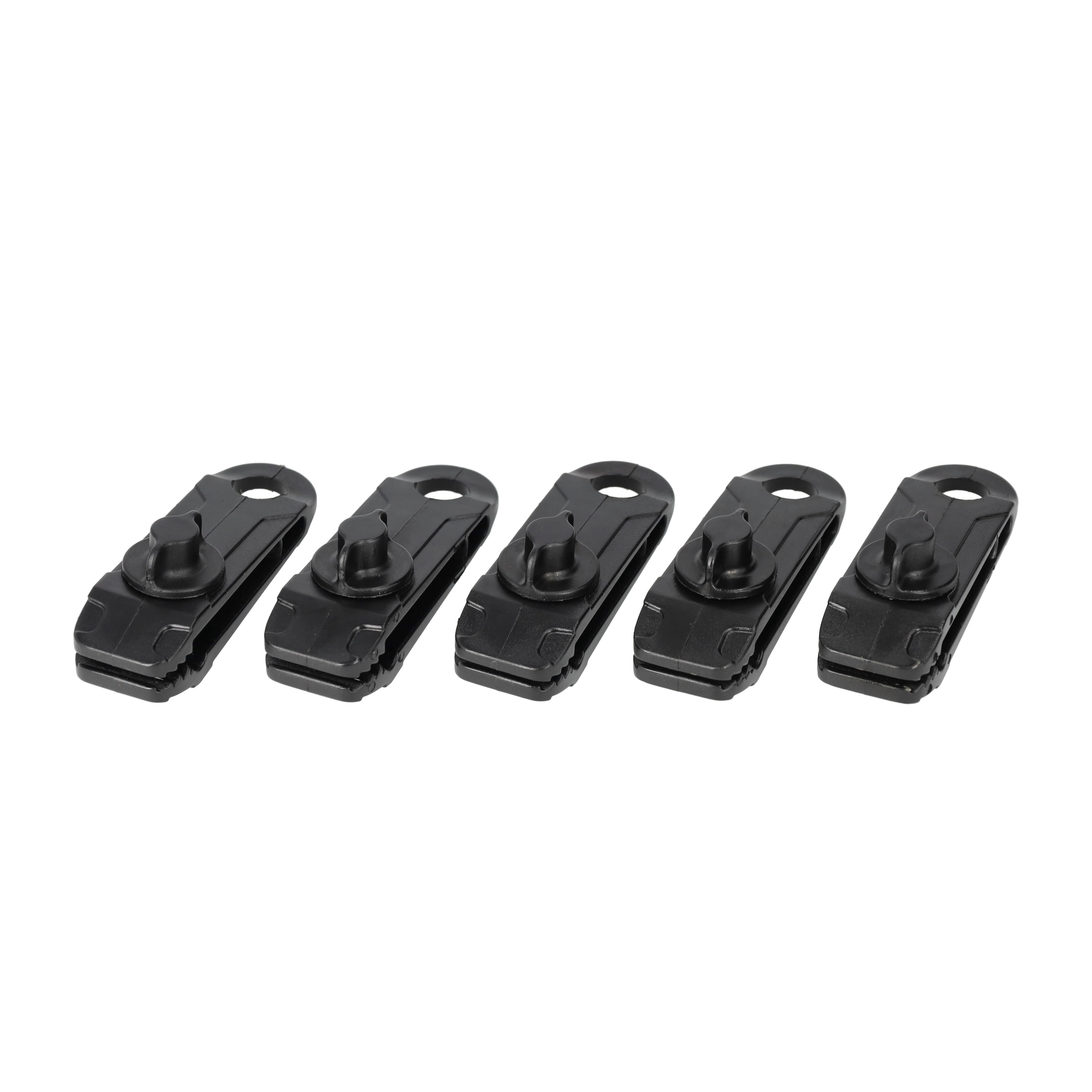 (5er Set) Outdoor Zelt Planen Klammer Halterung Universal Befestigung Clip