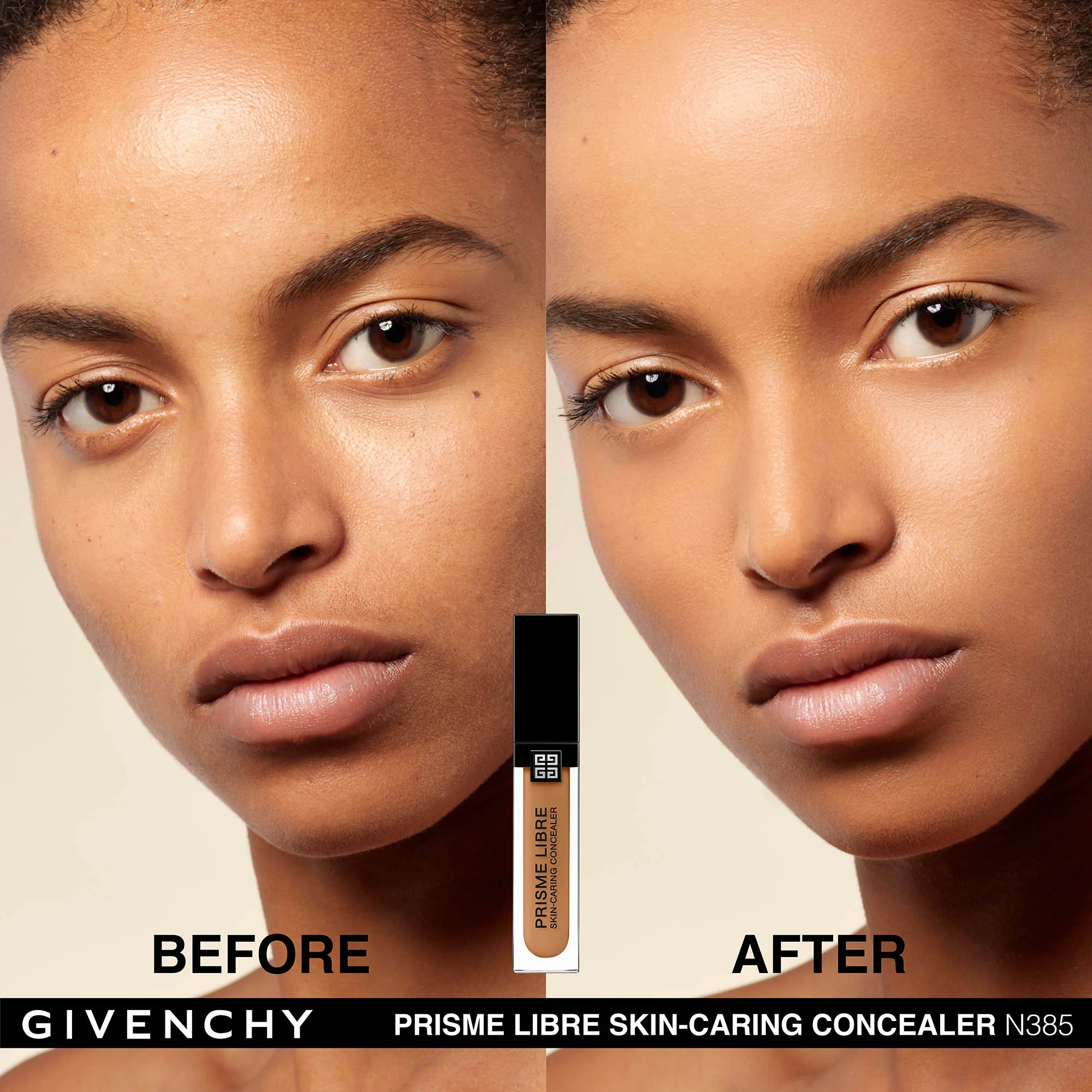 PRISME LIBRE SKIN-CARING CONCEALER Le correcteur soin multi-usage |- N385