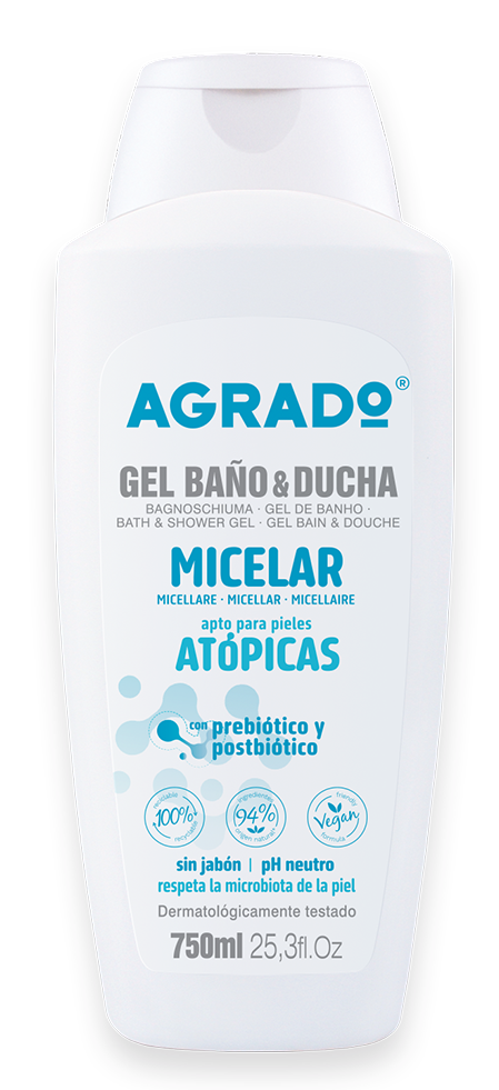 Gel Micelar Baño y Ducha Pieles Atópicas Geles y jabones de baño