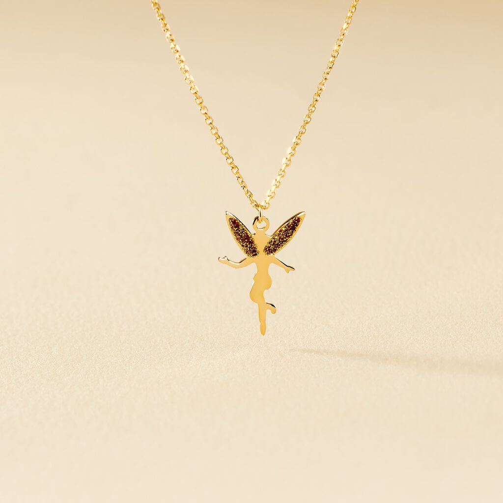 Collier Feelia Or Jaune