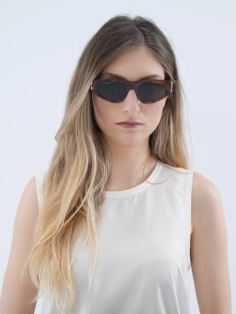 BALENCIAGA Sonnenbrille BB0095S braun