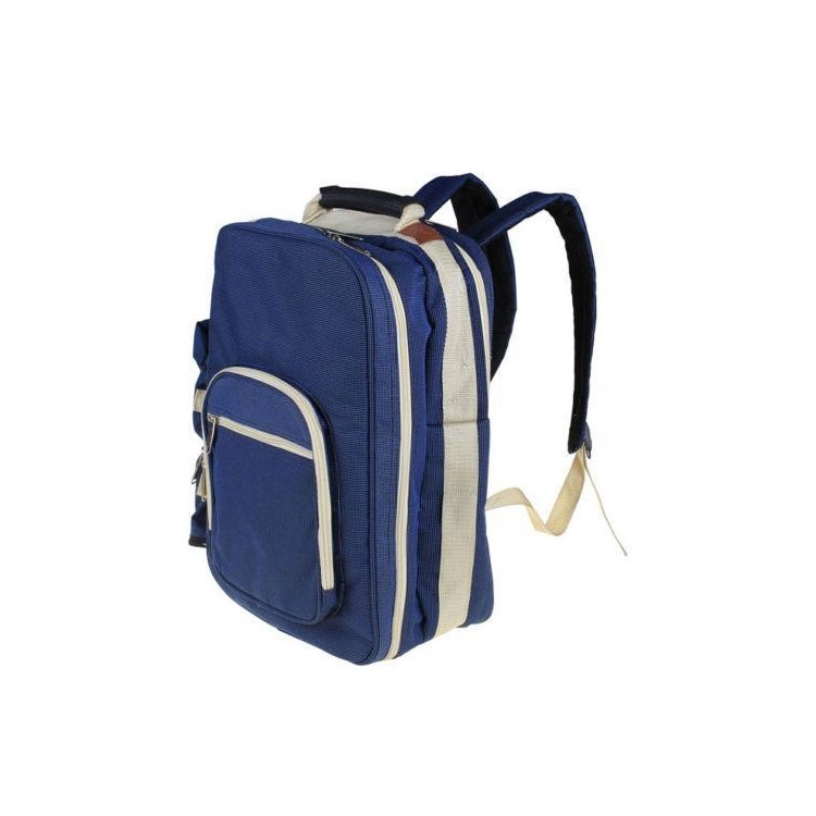 26in1 Outdoor Picknick Camping Rucksack für bis zu 4 Personen - Blau