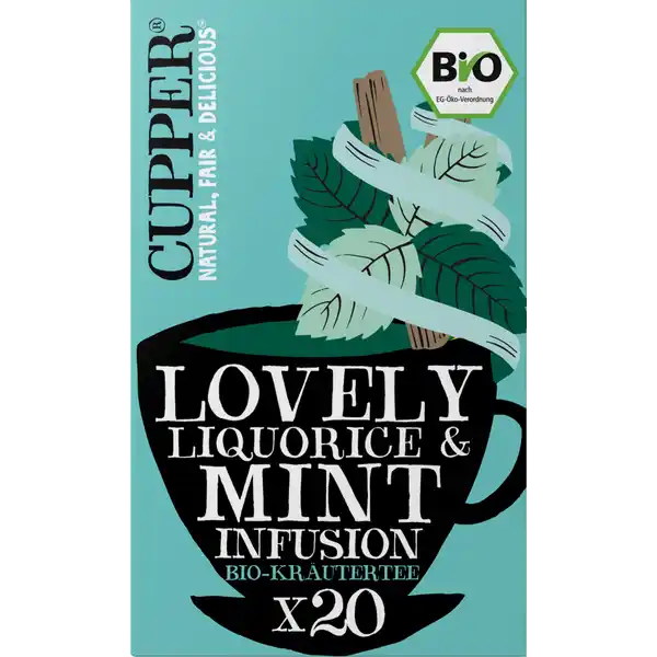 Bio Kräutertee Lovely Liquorice & Mint Infusion