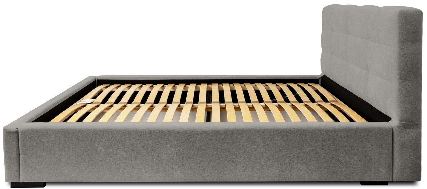Trae Mobler Faro 160 x 200 cm Gestoffeerd Bed Grijs