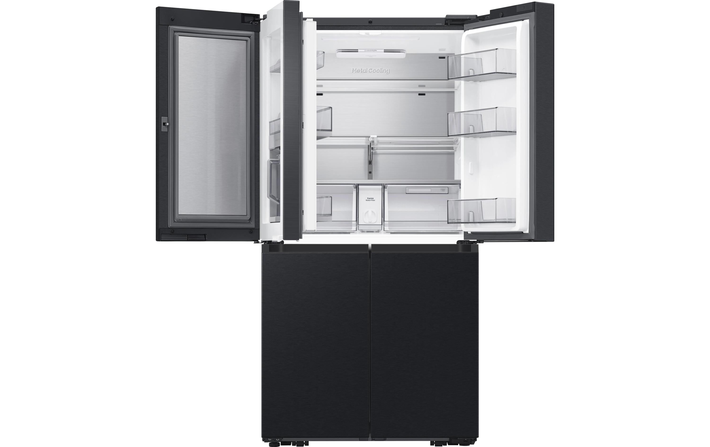 Foodcenter RF9000D French Door AI Family Hub Anthrazit<br>Side by Side Kühl- und Gefrierteil