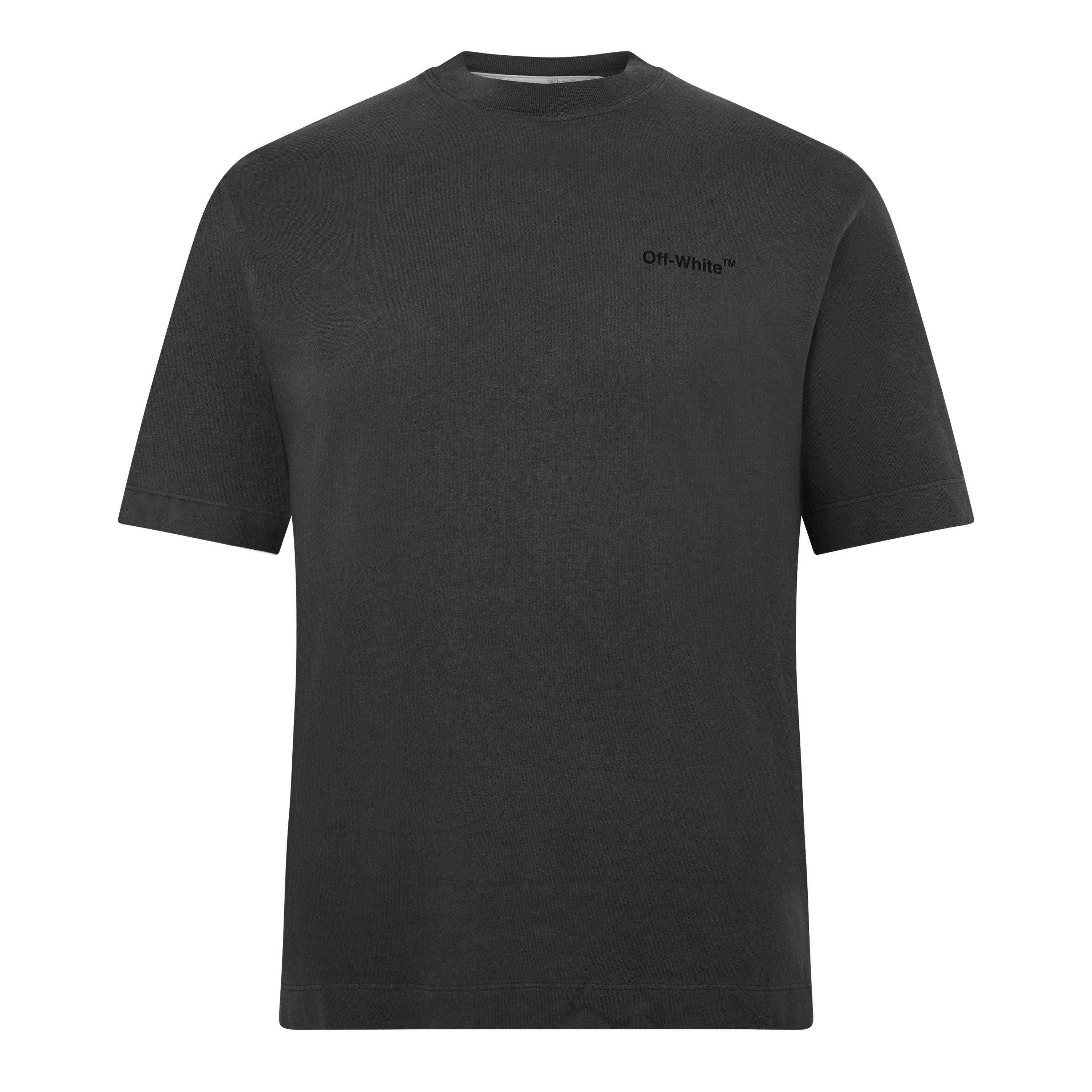 Off White Virgil Abloh Skate Short Sleeve T Shirt