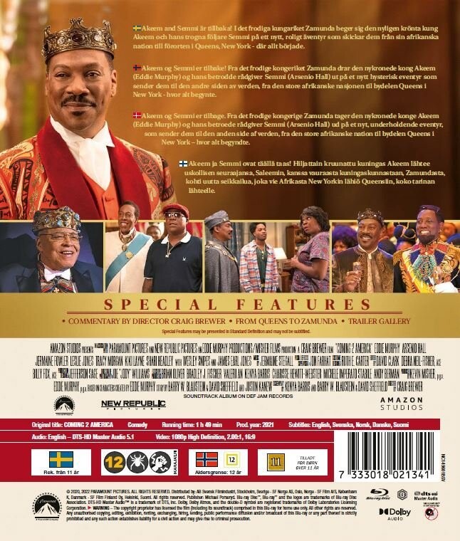 Coming To America 2 - 2021 - Blu-Ray