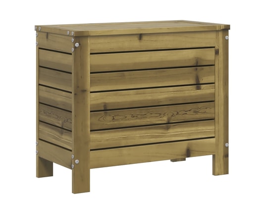VIDAXL - Pouf Repose-pied de jardin 62x31,5x52 cm bois de pin imprégné