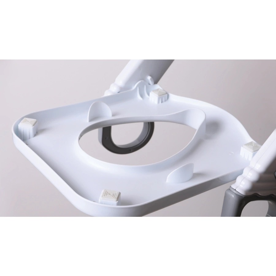 Dreambaby® Toilettentrainer mit Leiter in grauweiß