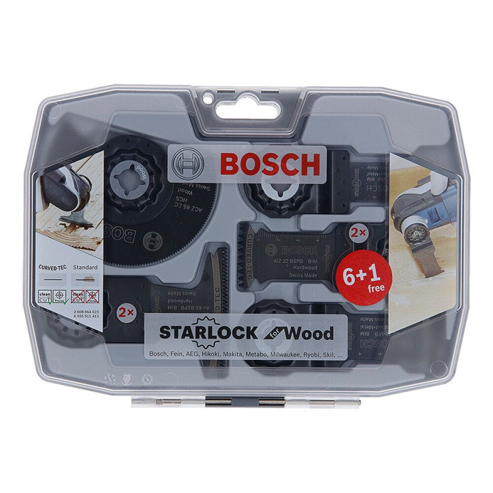 SAGBLADSETT BOSCH PROFESSIONAL STARLOCK TRE 7 DELER