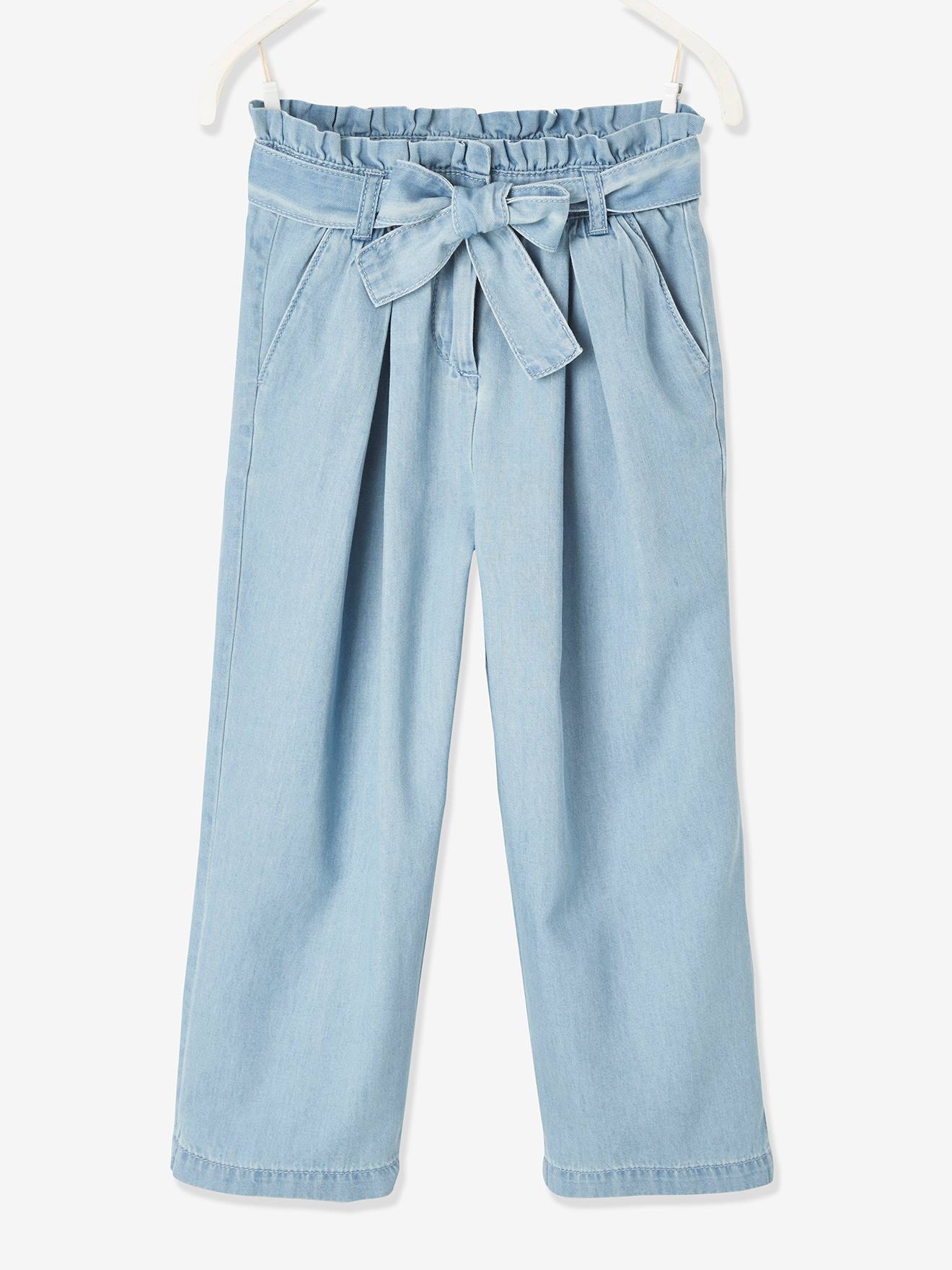 Calça cropped estilo 