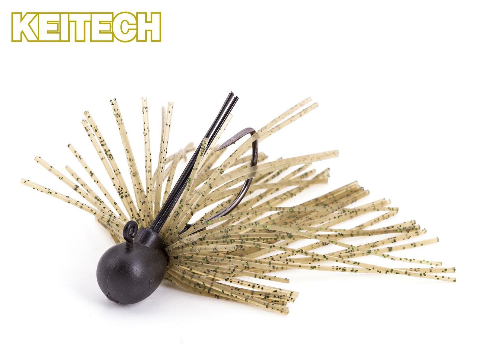 Guard Spin Jig - Sahara Olive FLK. (KEITECH)