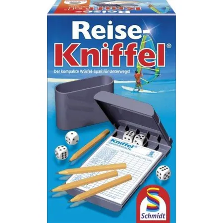 Schmidt Spiele Reise-Kniffel® mit Zusatzblock