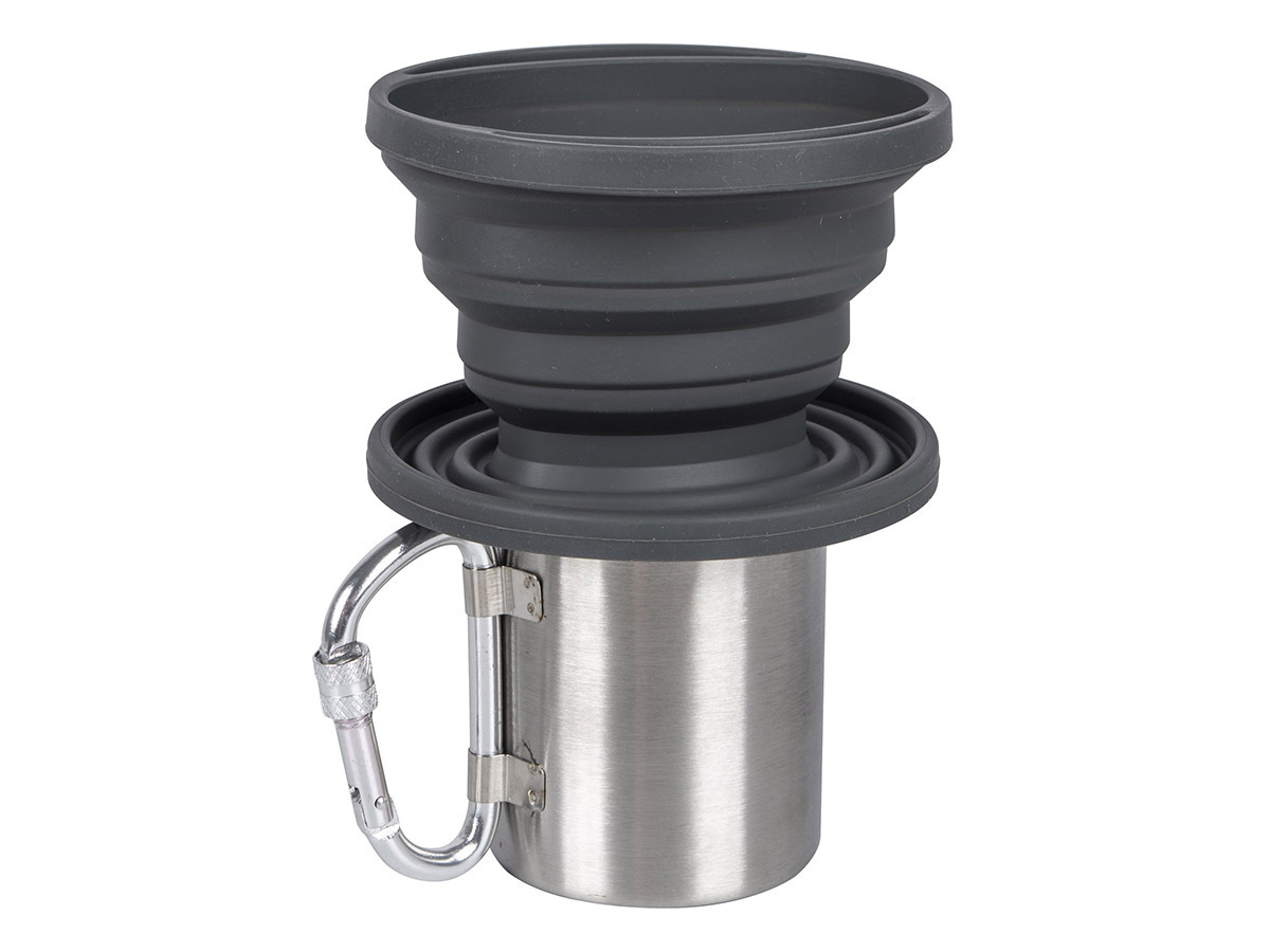 Opvouwbare koffiefilterhouder