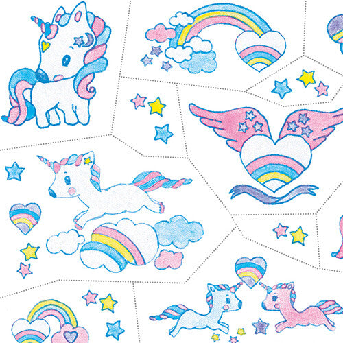 Djeco glittertattoos - eenhoorns