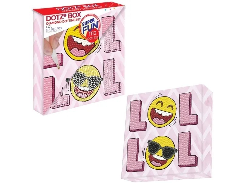 Diamond Dotz Box 15 x 15 cm - LOL LOL