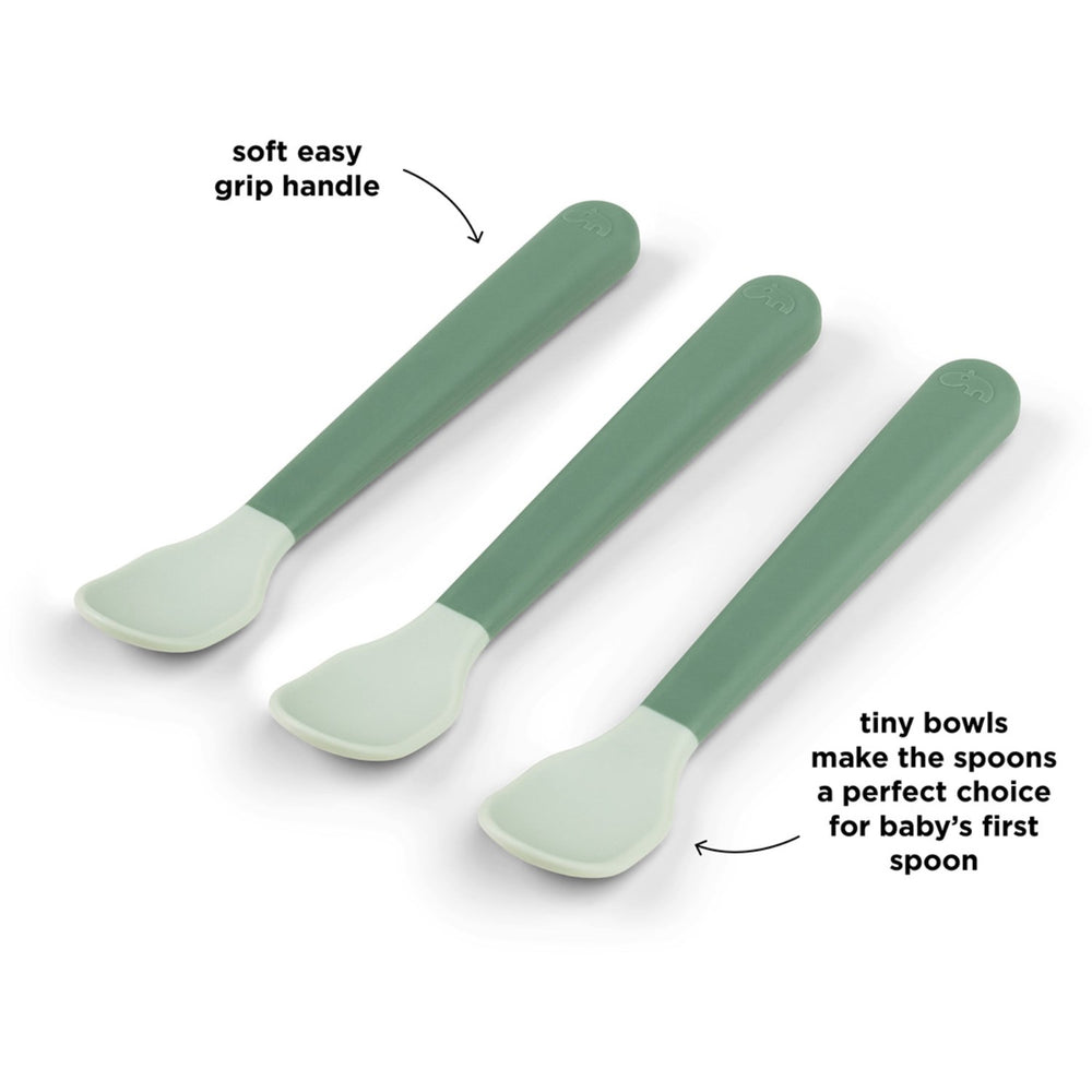 Køb DonebyDeer Foodie Easy-Grip Babyske 3-Pak Grøn