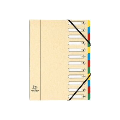 Exacompta Harmonika - Trieur à fenêtres 12 positions - disponible dans différentes couleurs