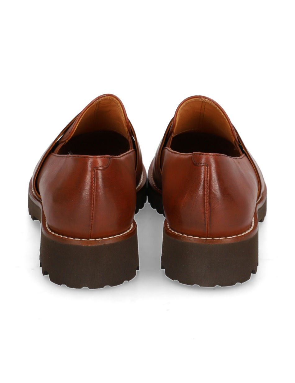 Glattleder Slipper klassisch
