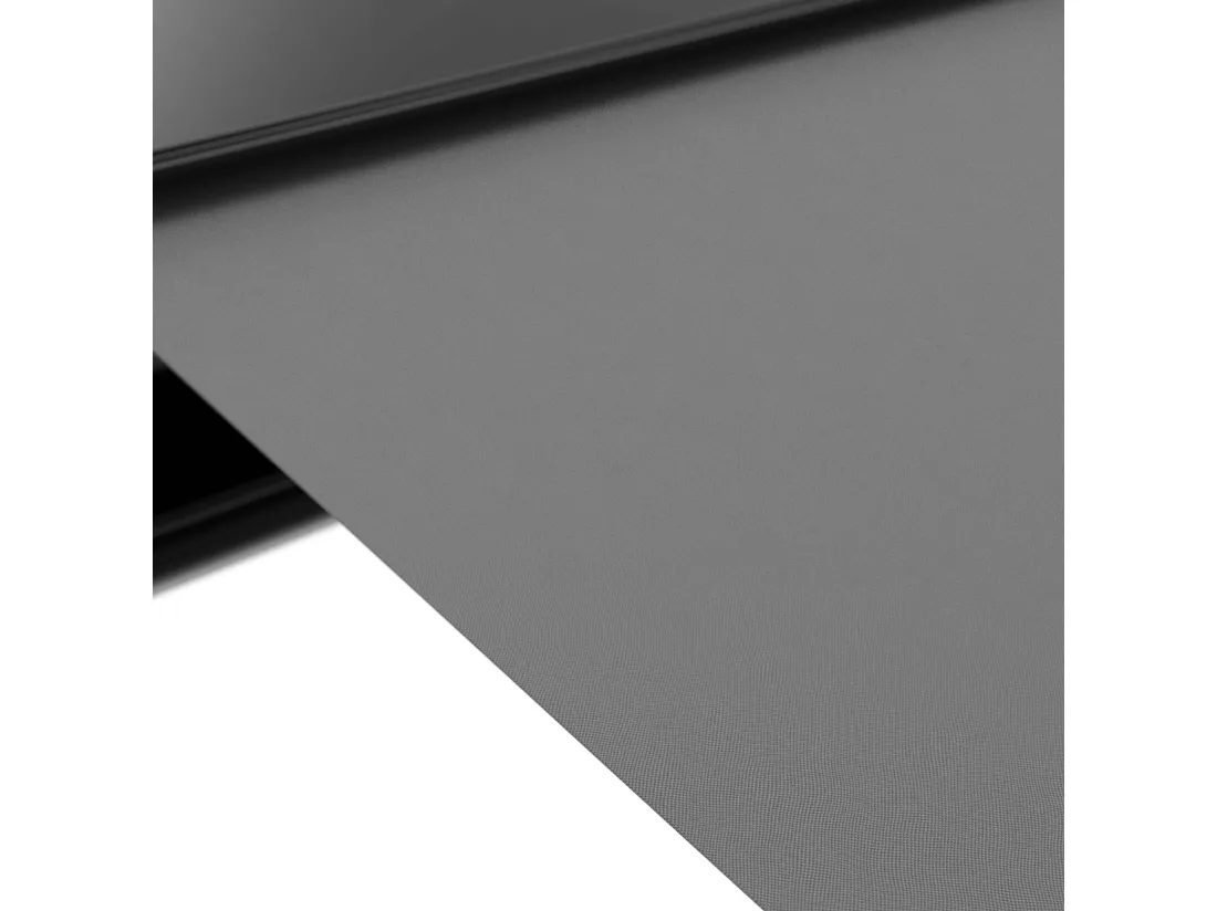 Store banne coffre integral 2.5x2m aluminium gris