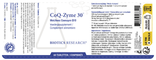 Biotics CoQ-Zyme 30 Tabletten 60TB