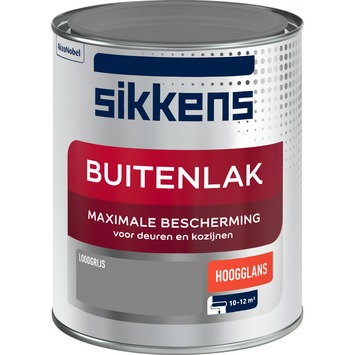 Sikkens buitenlak hoogglans Loodgrijs 750 ML