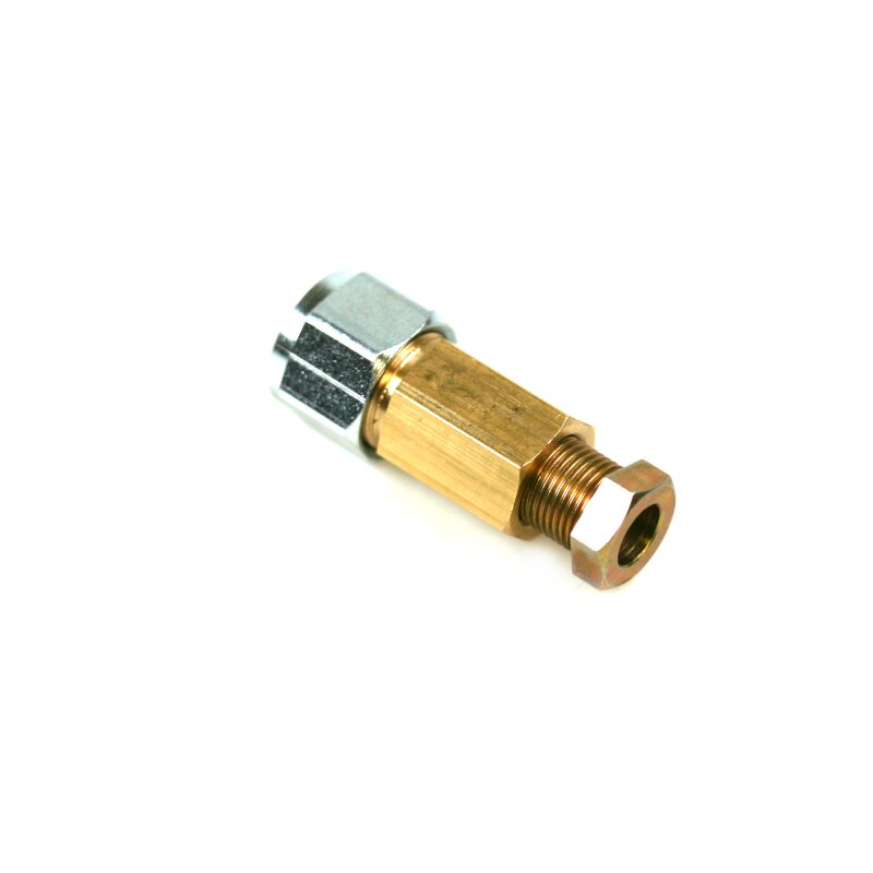 DREHMEISTER Verbindungsstück 8mm Kupfer auf 8mm Flexleitung