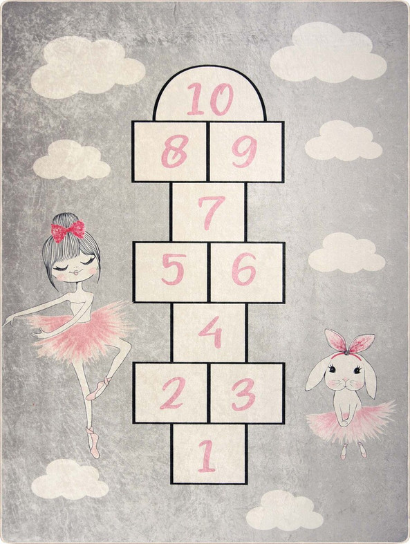 Mani Textile TPS_MARELLE_PRINCESS00 - Tapis Enfant Marelle