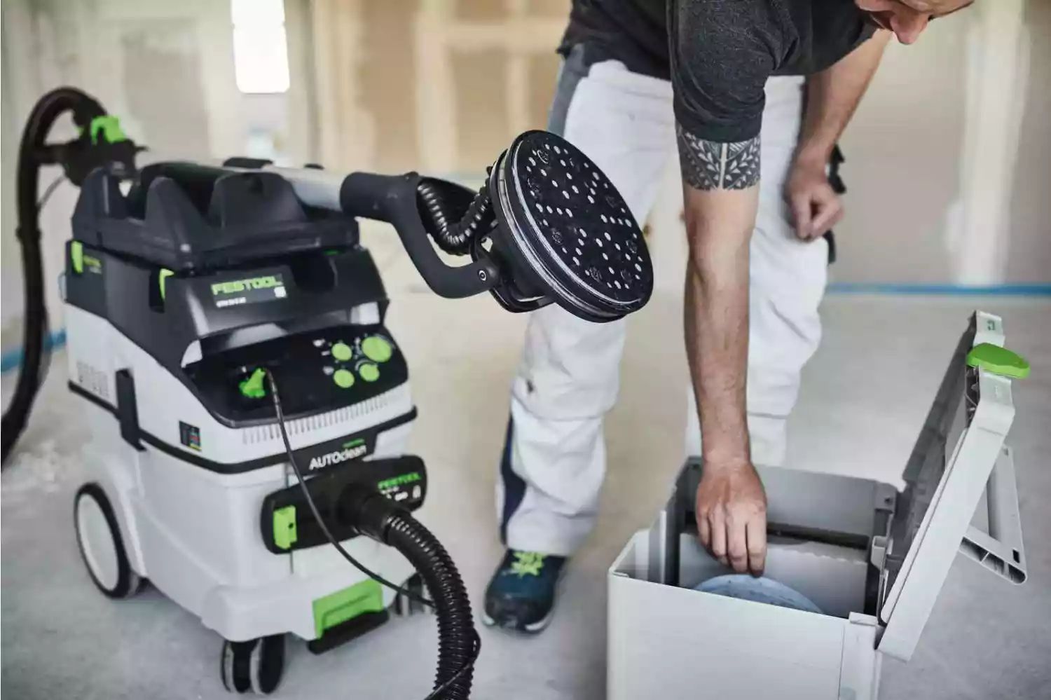 Festool CTL 36 E AC-PLANEX Bouwstofzuiger - 1200W - 3900l/min - L-klasse