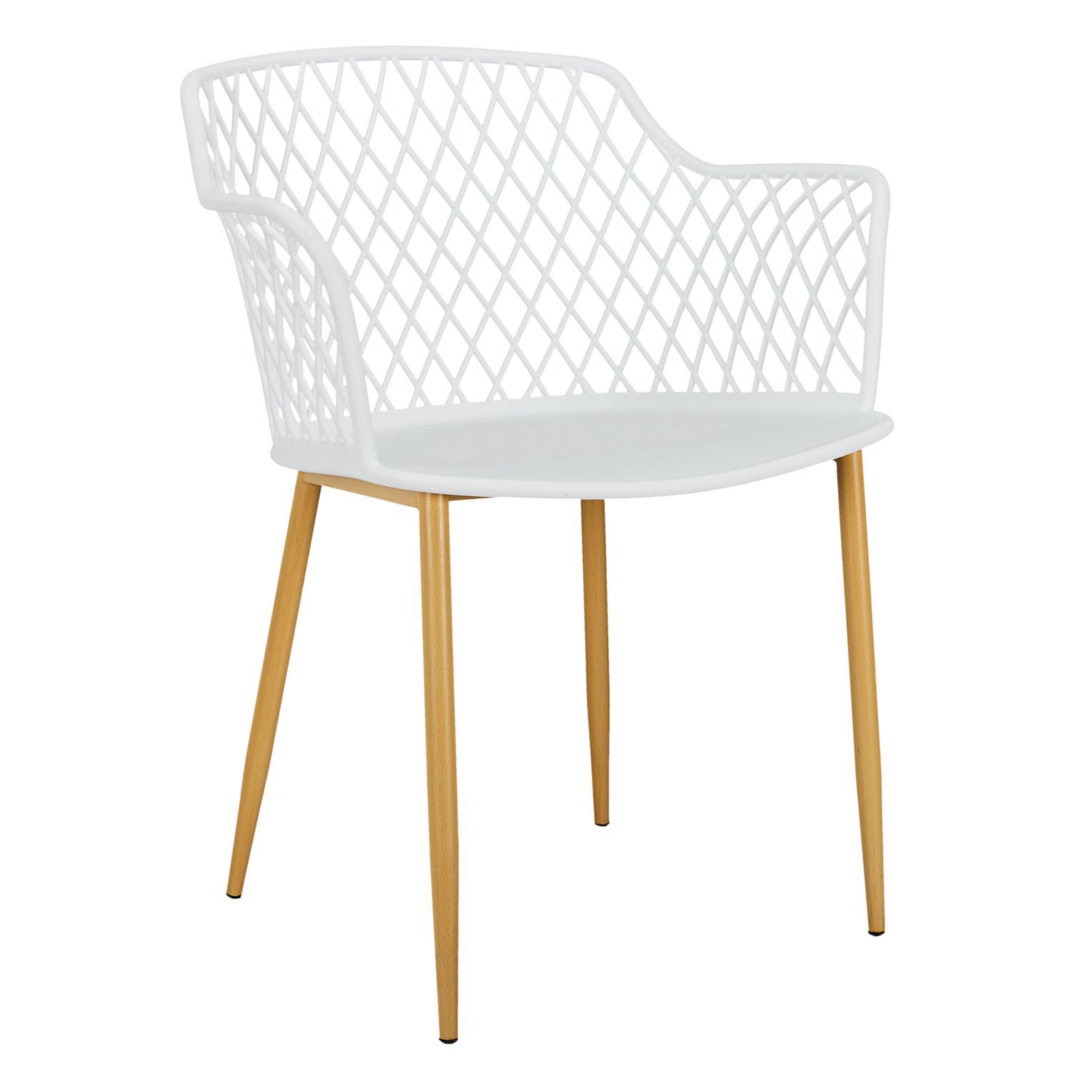 FAUTEUIL EXTERIEUR MALAGA BLANC