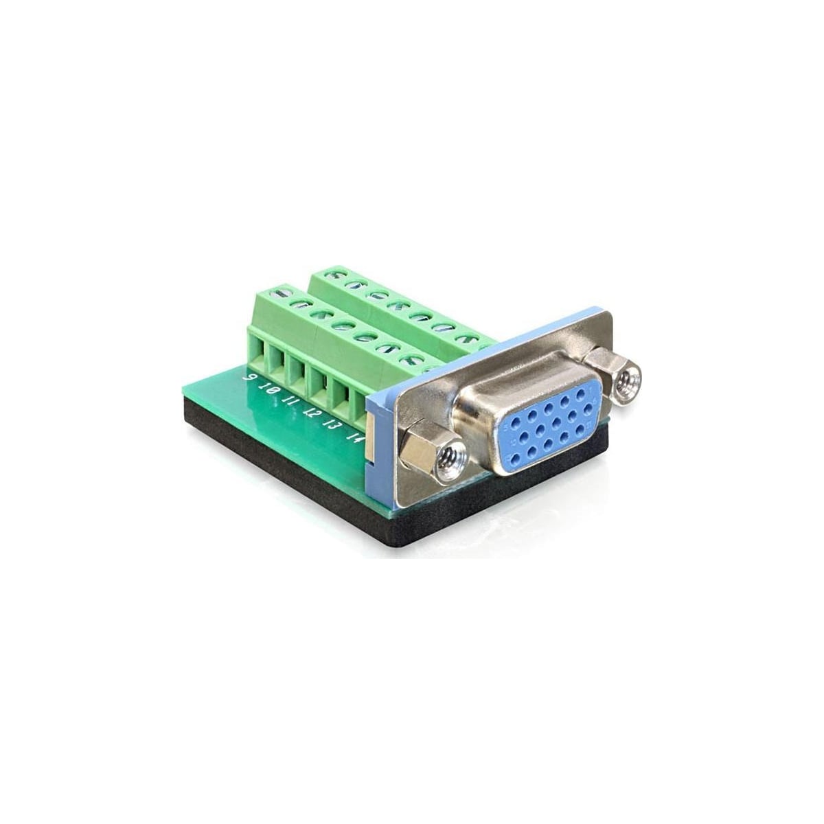 TRAG Adapter Terminalblokk,VGA Sub-D 15Pin Bu