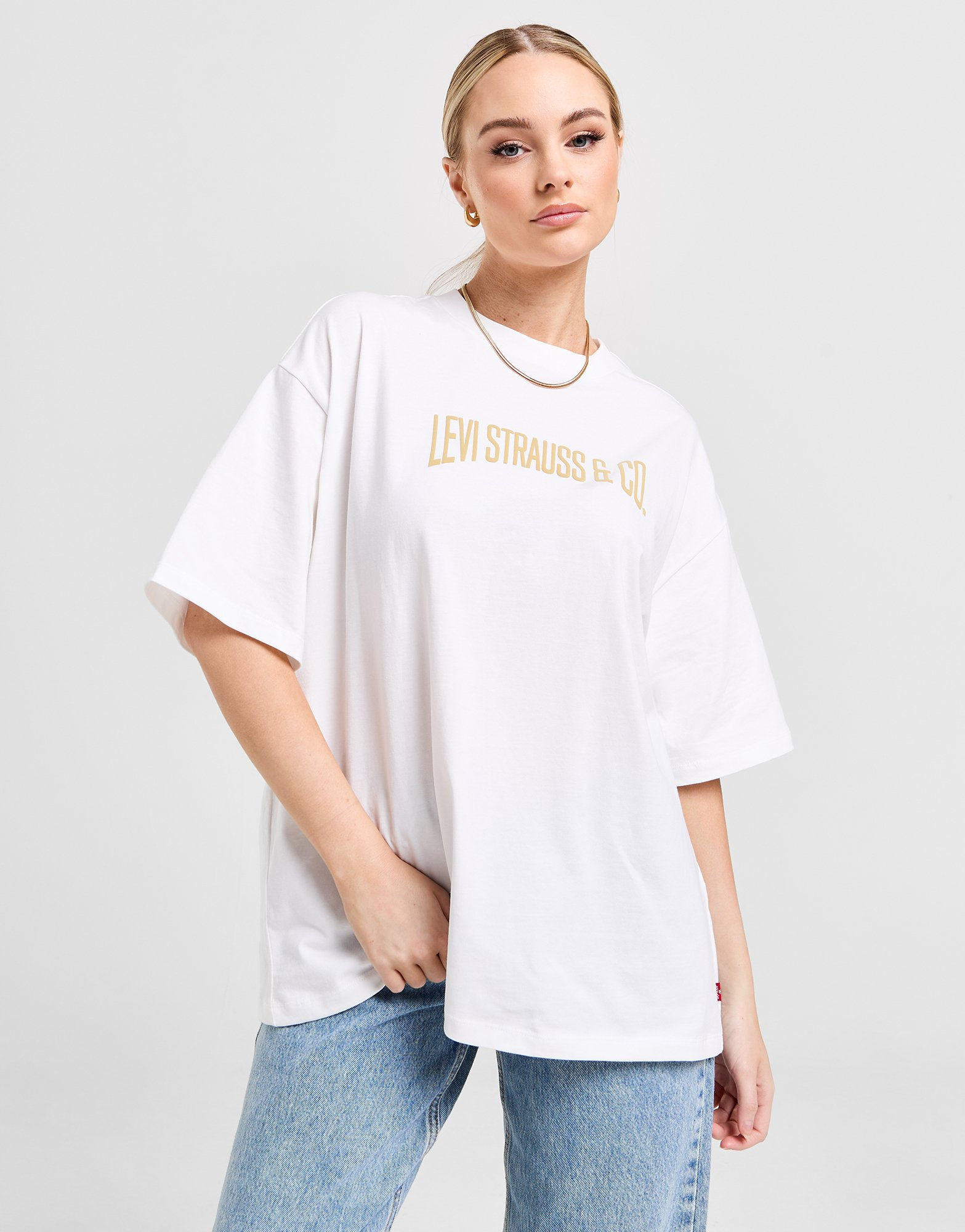 LEVI'S T-shirt Varsity Logo Femme