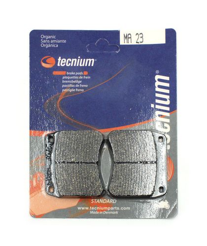 Plaquettes de freins Tecnium route organique - MA23