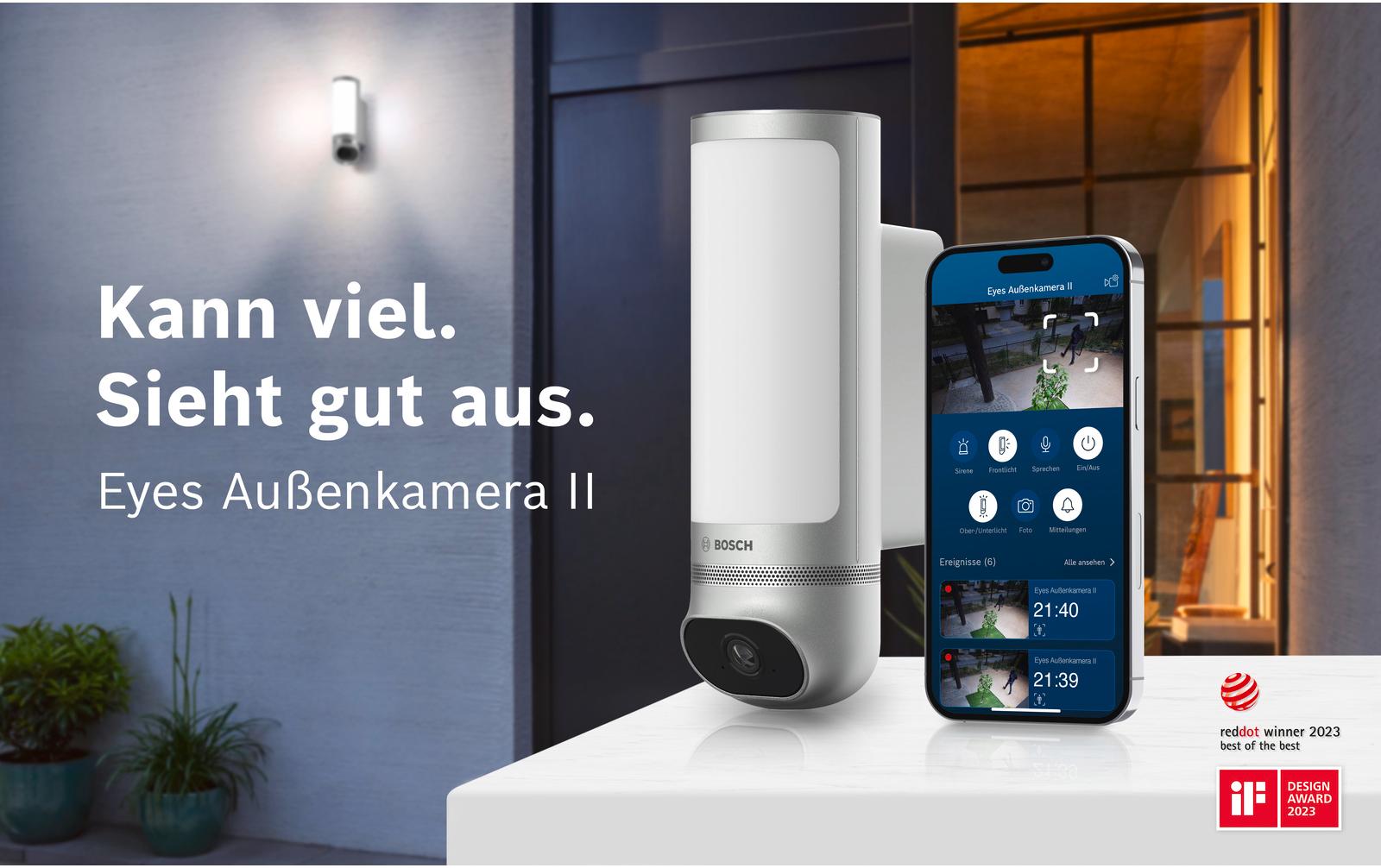 Smart Home Eyes Aussenkamera II<br>Smart Home Kamera für den Aussenbereich