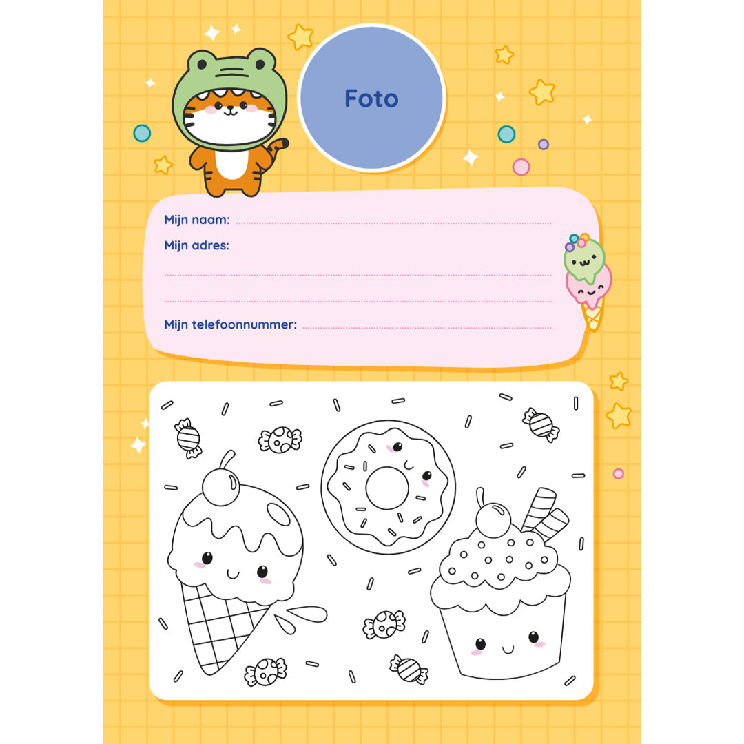 Uitgeverij deltas kawaii vriendenboek
