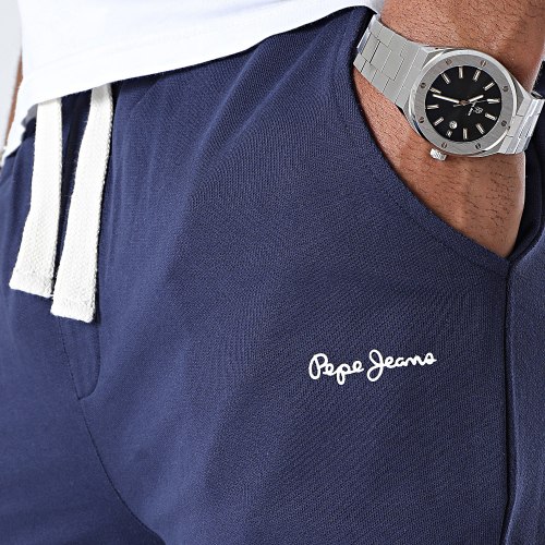 Pantalon Jogging Terry Bleu Marine