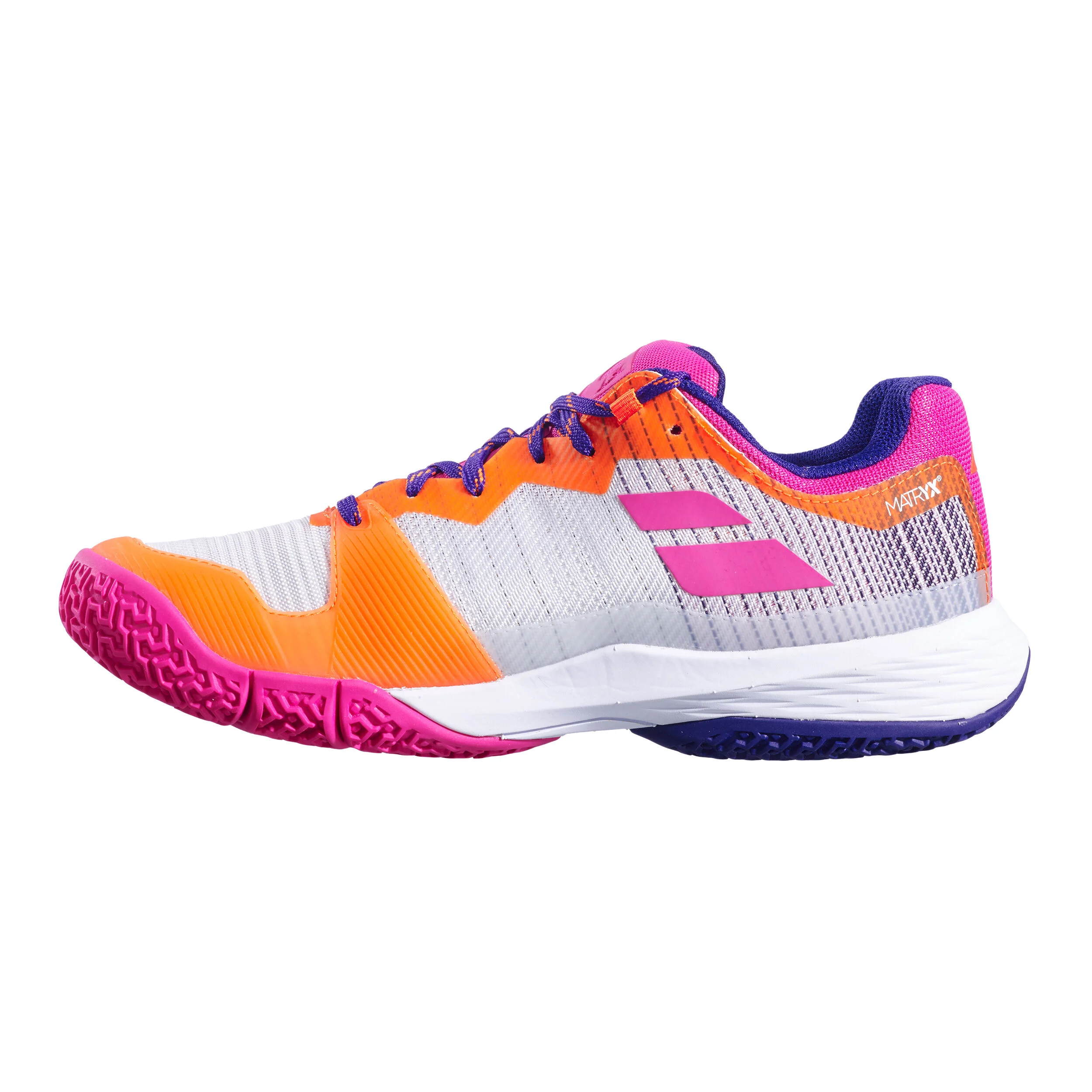 Babolat Jet Ritma Chaussures Padel Femmes - Blanc , Multicouleur