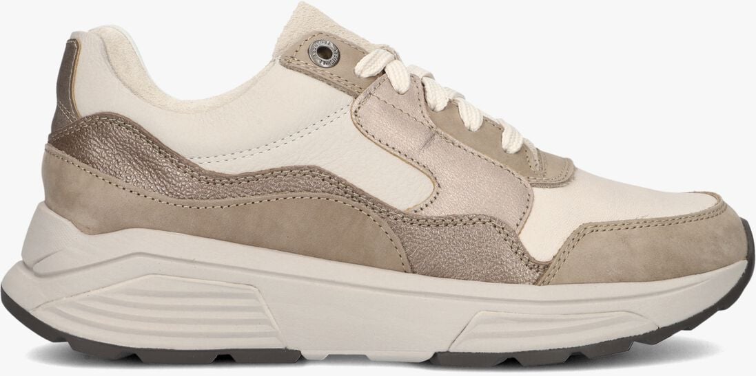 taupe xsensible lage sneakers golden gate lady