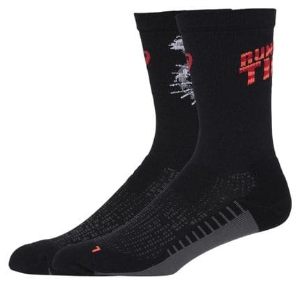 Chaussettes Unisexe Asics Performance Run Crew Noir Rouge