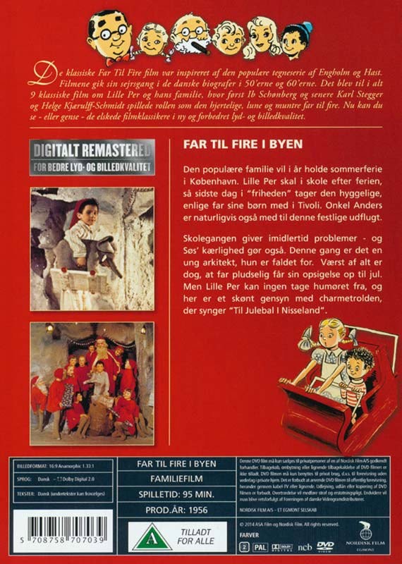 Far Til Fire I Byen - DVD
