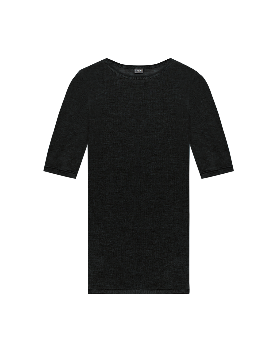 T-shirt van merinowol/zijde voor dames