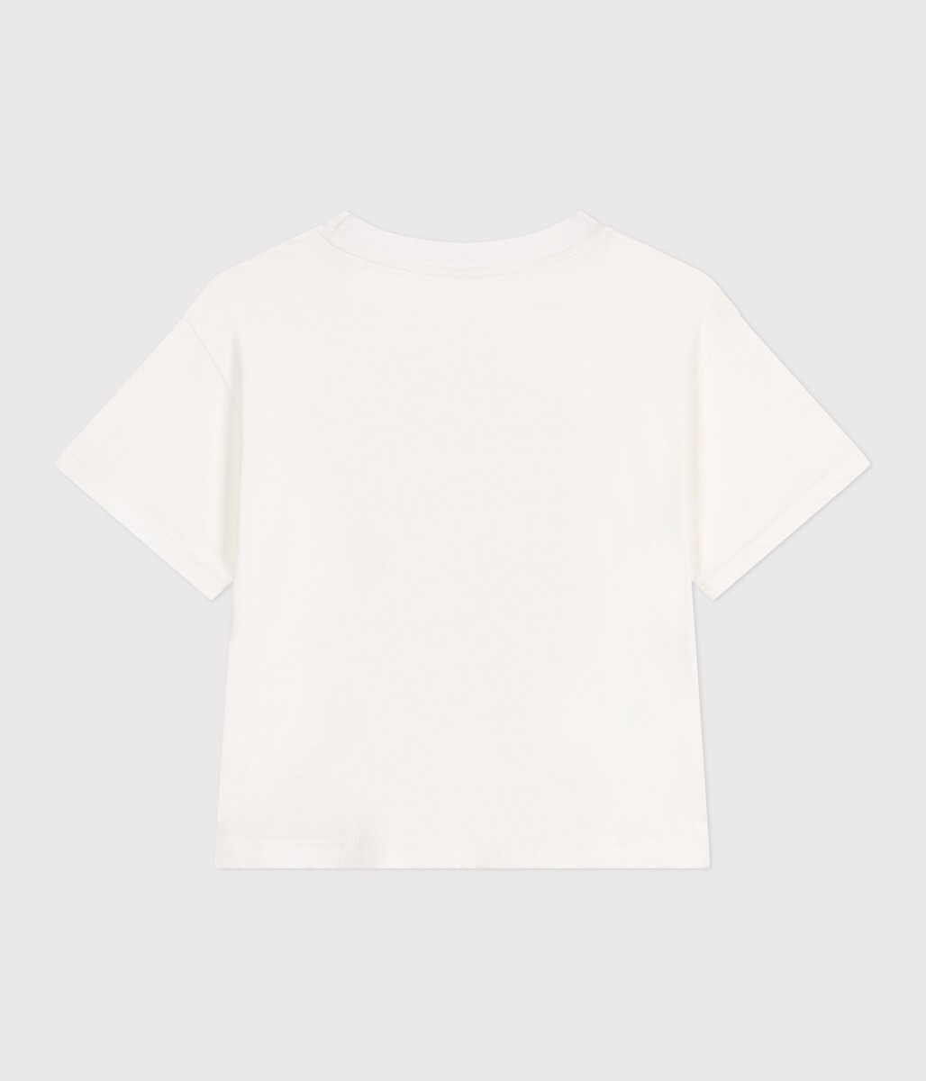 PETIT BATEAU<br>T-shirt com texto, Le Boxy