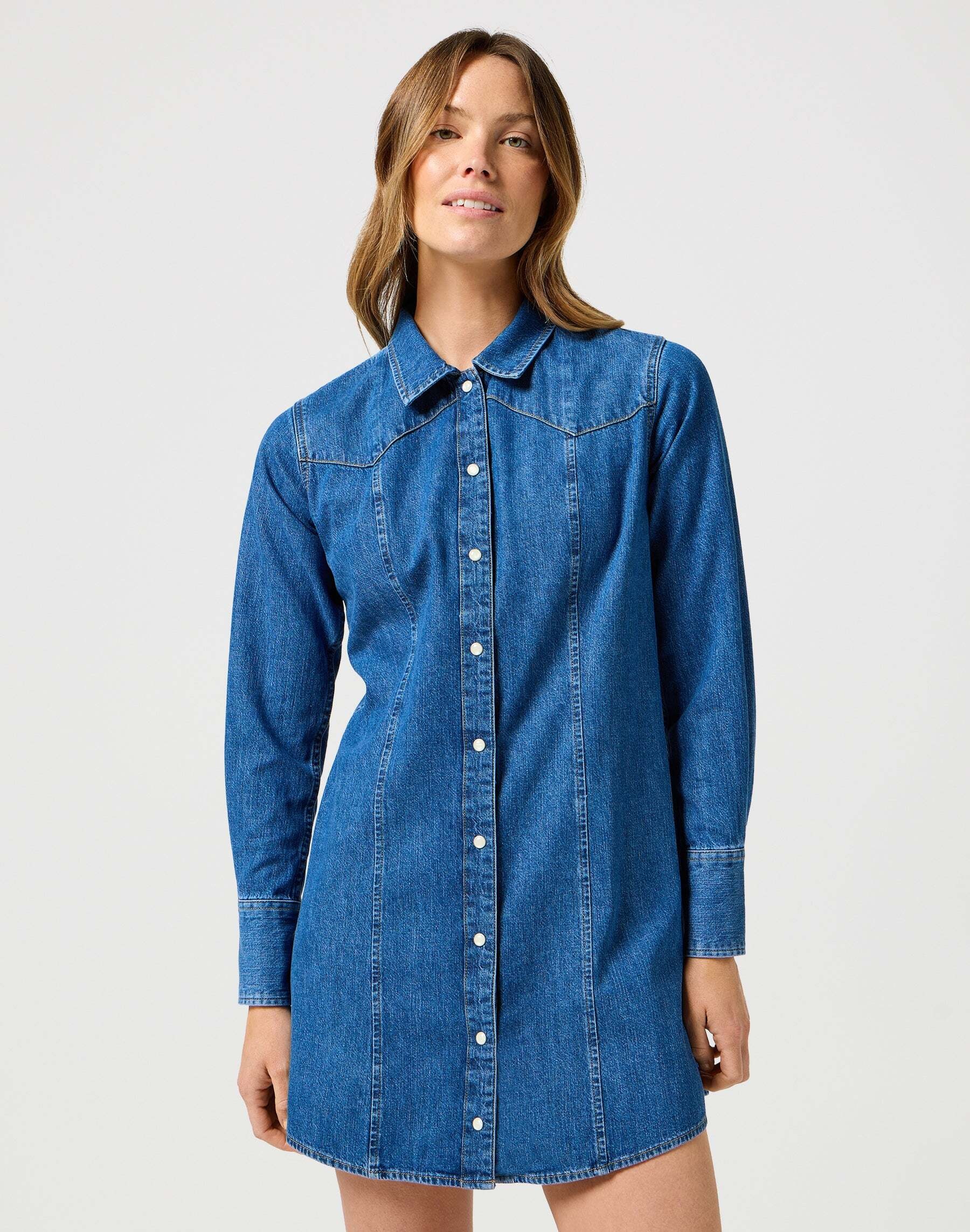 Wrangler Jeanskleid »Wrangler Jeanskleid Reg Denim Dress«