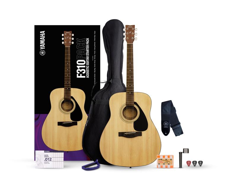 Yamaha Westerngitarre F310P – Natur Akustikgitarrenset