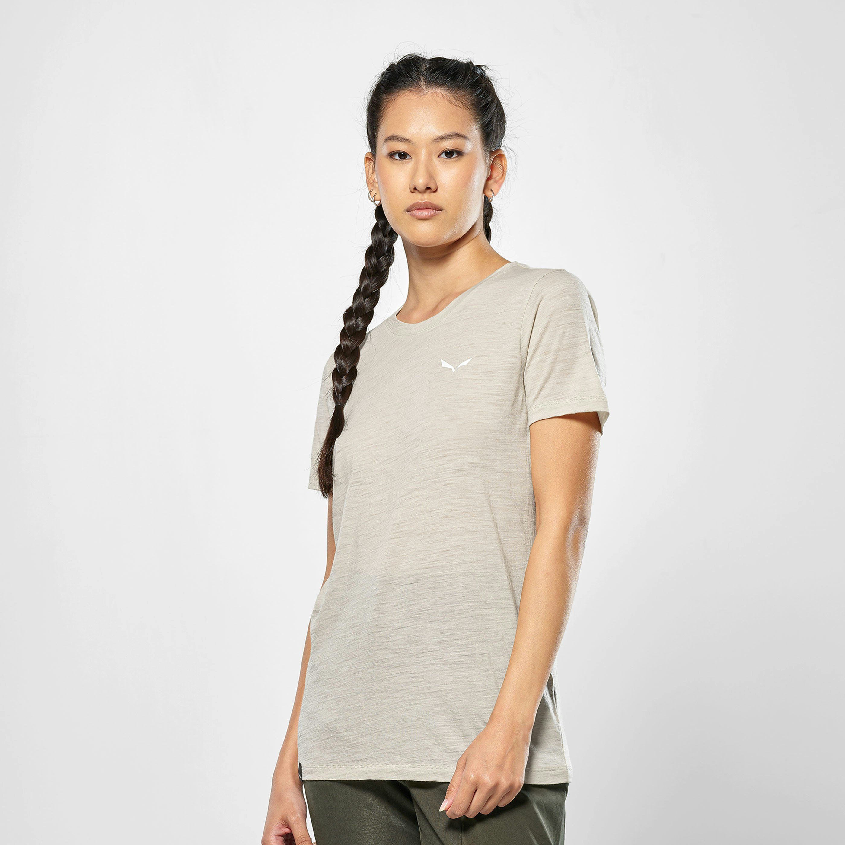 Eagle Minilogo Merino T-Shirt Damen