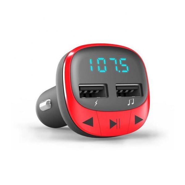 Energy Sistem Energy Car Transmissor FM Red - 448258